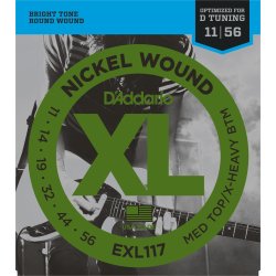 D'Addario EXL117, 011 - 056 (Drop D tuning)